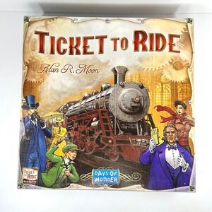 Ticket to Ride Board Game Days of Wonder Alan R Moon Train Strategy Game 7201